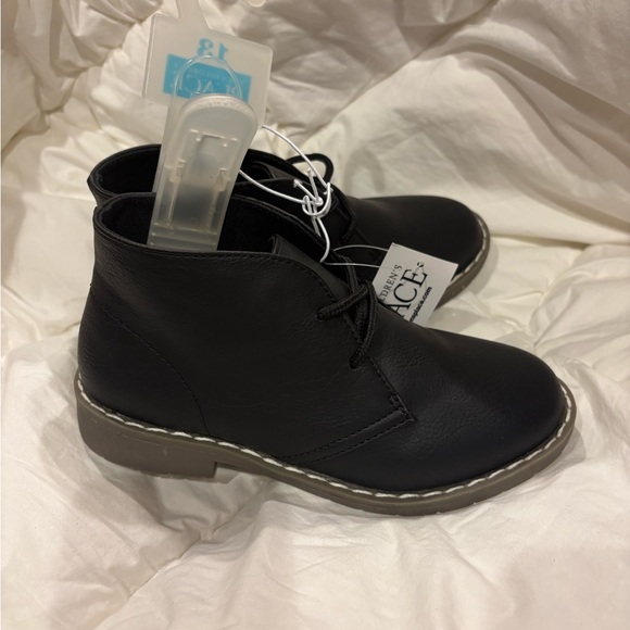 Classic Black Kids Shoes - Picture 3 of 5